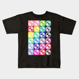 Rainbow Circles Kids T-Shirt
